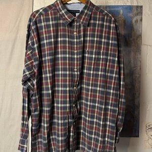 Vintage Tommy Hilfiger Plaid Oxford